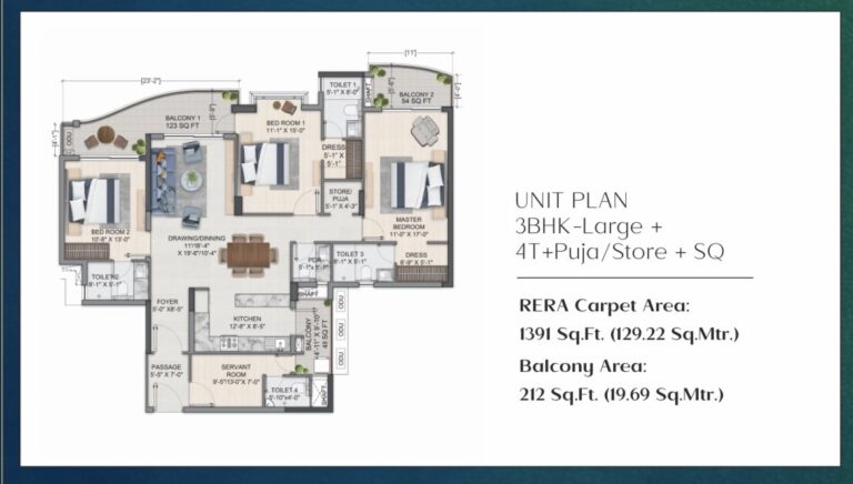 3 BHK LARGE+SQ - Copy