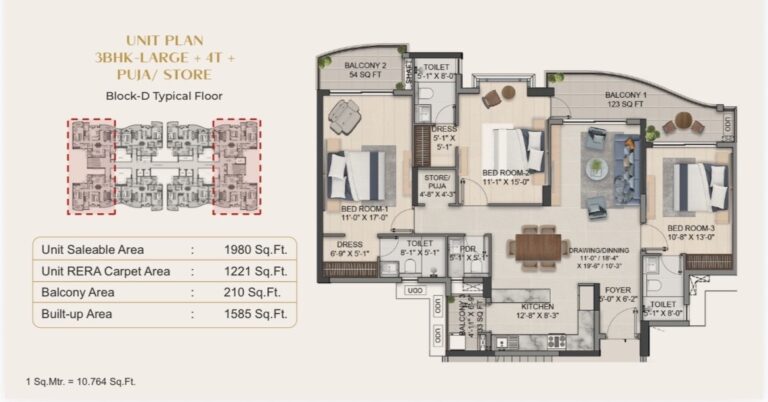 3 BHK LARGE+STORE+4T (2) - Copy